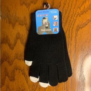 Touch Screen Gloves Black